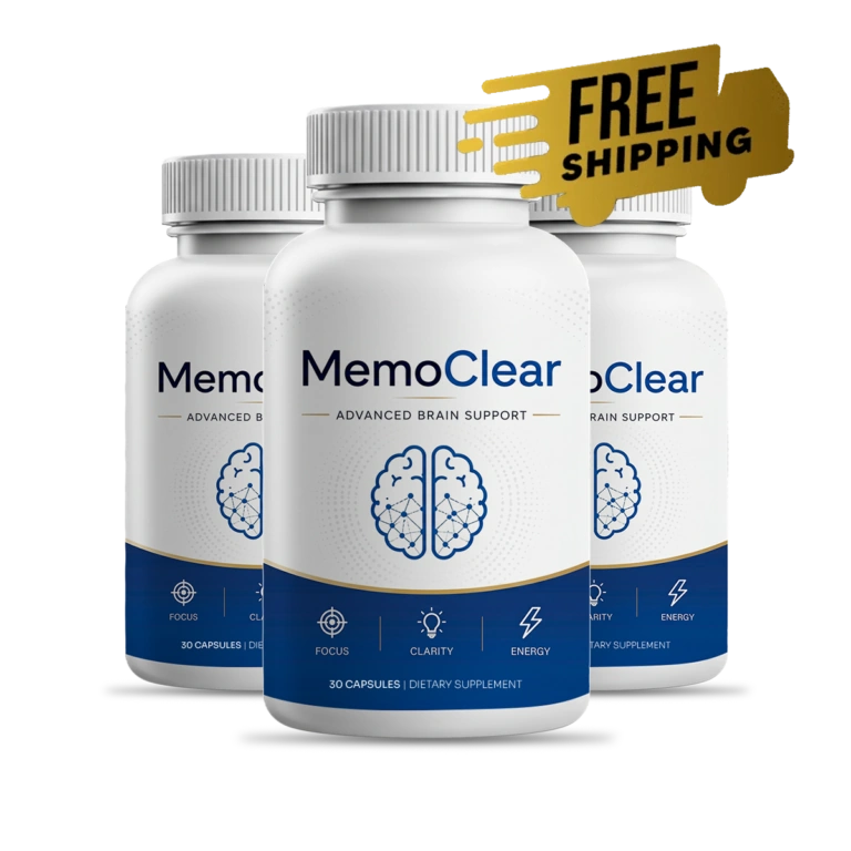 MemoClear 3-bottle good value 90-day supply with free US shipping and 5 free bonuses